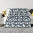 thumbnail image 1 of Naloa Tropical Sloth Flannel Blankets - Thick and Warm Blanket for Winter, Soft Fuzzy Plush King Blanket for All Seasons40"x30", 1 of 6