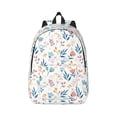 thumbnail image 1 of Naloa Tulips Flowers Canvas Backpack for Men Women Rucksack Casual Travel Daypack College Tote Satchel Bookbag for Teens-Medium, 1 of 7