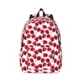 thumbnail image 1 of Naloa Tulips Flowers Canvas Backpack for Men Women Rucksack Casual Travel Daypack College Tote Satchel Bookbag for Teens-Medium, 1 of 7