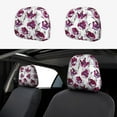 thumbnail image 1 of Naloa Tulips Flowers Print 2 PCS Car All-Inclusive Headrest Cover,Seat Headrest Cover Headrest Cover Protector for Most Car Models, 1 of 9