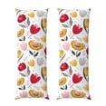 thumbnail image 1 of Naloa Tulips Flowers Super Soft 20x60 Body Pillow Case,Long Side Hidden Zipper（PILLOWS ARE NOT INCLUDED）, 1 of 1