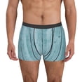 thumbnail image 1 of Naloa Turquoise Wooden1 Mens Underwear - Boxers for Men, Mens Boxer Briefs, Classic Briefs for Men-X-Large, 1 of 5