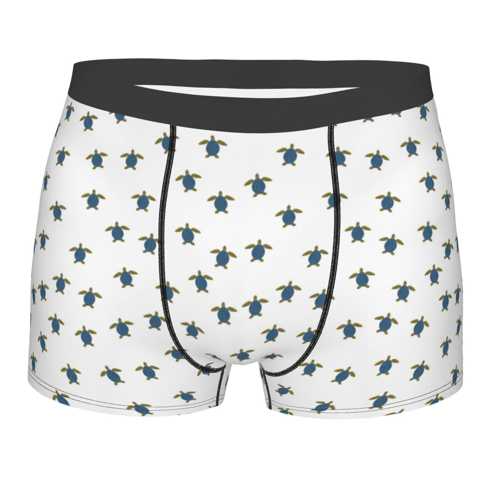 Naloa Turtle Print Mens Underwear - Boxers for Men, Classic Briefs for ...