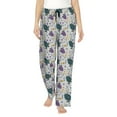 thumbnail image 1 of Naloa Turtle Print Women’s Ultra-Soft Comfy Pajama Lounge Pants with Pockets & Drawstring, 1 of 8
