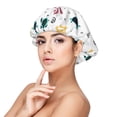 thumbnail image 1 of Naloa Turtles And Corals Adjustable Hair Bonnet for Sleeping, Hair Wrap Sleep Cap Turban for Women Men, Curly Straight Hair Long Large Braid Unisex, 1 of 6
