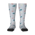 thumbnail image 1 of Naloa Turtles And Shells Thigh High Socks Extra Long Stretchy Sock Women Over Knee High Opaque Stocking Daily Wear, 1 of 6