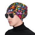 thumbnail image 1 of Naloa Underwater Diving Animals Soft Beanie Hat, Knit Beanie Daily Beanie in Fine Knit for Women Men Winter Travel, Outdoor, 1 of 7