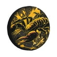 thumbnail image 1 of Naloa Urban Graffiti Scorpion Illustration PVC Leather Spare Tire Wheel Cover Spare Tire Cover, for Car Truck SUV Camper Trailer Universal Fit(14-17in)-15 inch, 1 of 6