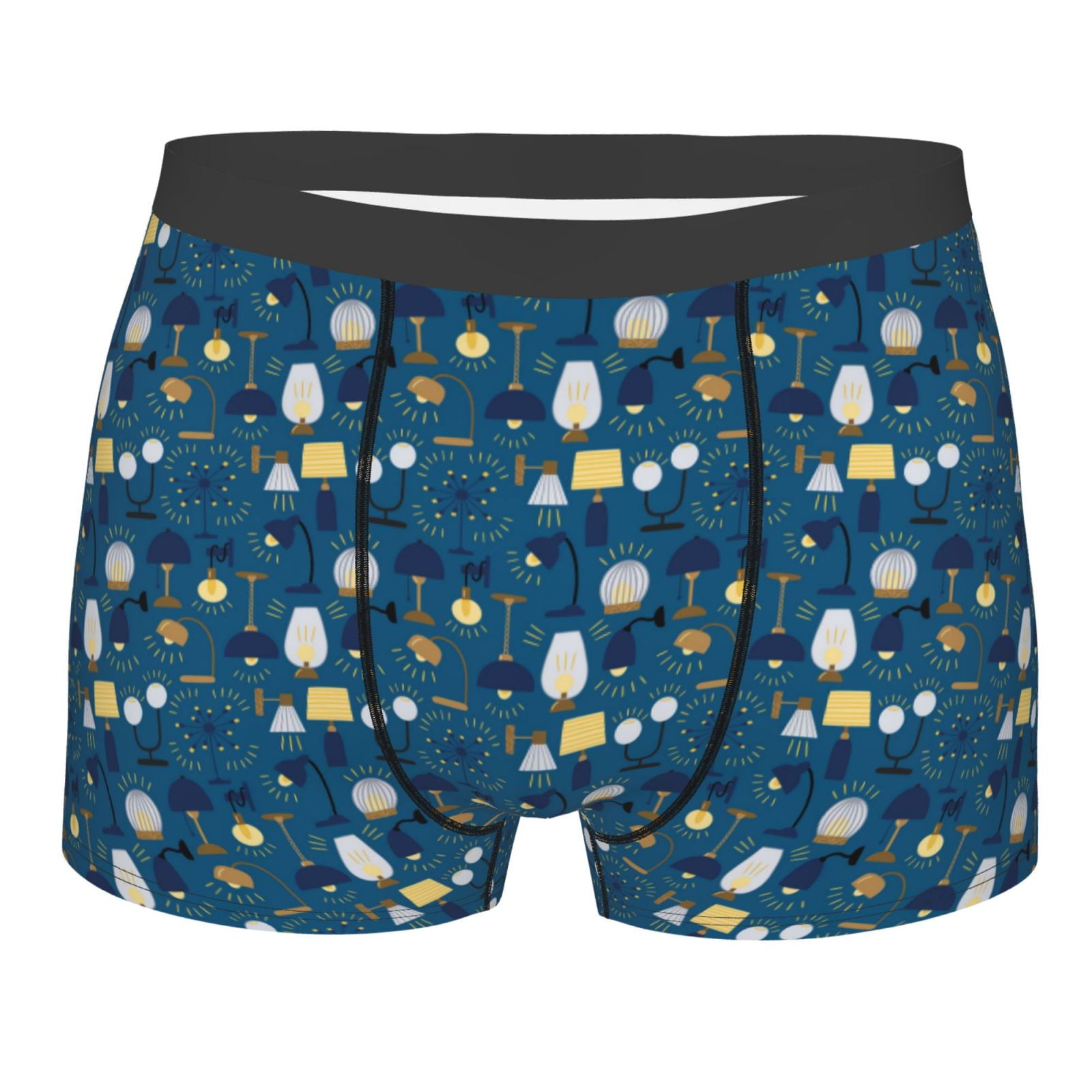 Naloa Various Lights Print Mens Underwear - Boxers for Men, Classic ...
