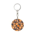 thumbnail image 1 of Naloa Various Oranges Print Round Keychain Keychain Key Ring, Key Tag, Key Chain Bulk for Gift Accessories (Round), 1 of 7