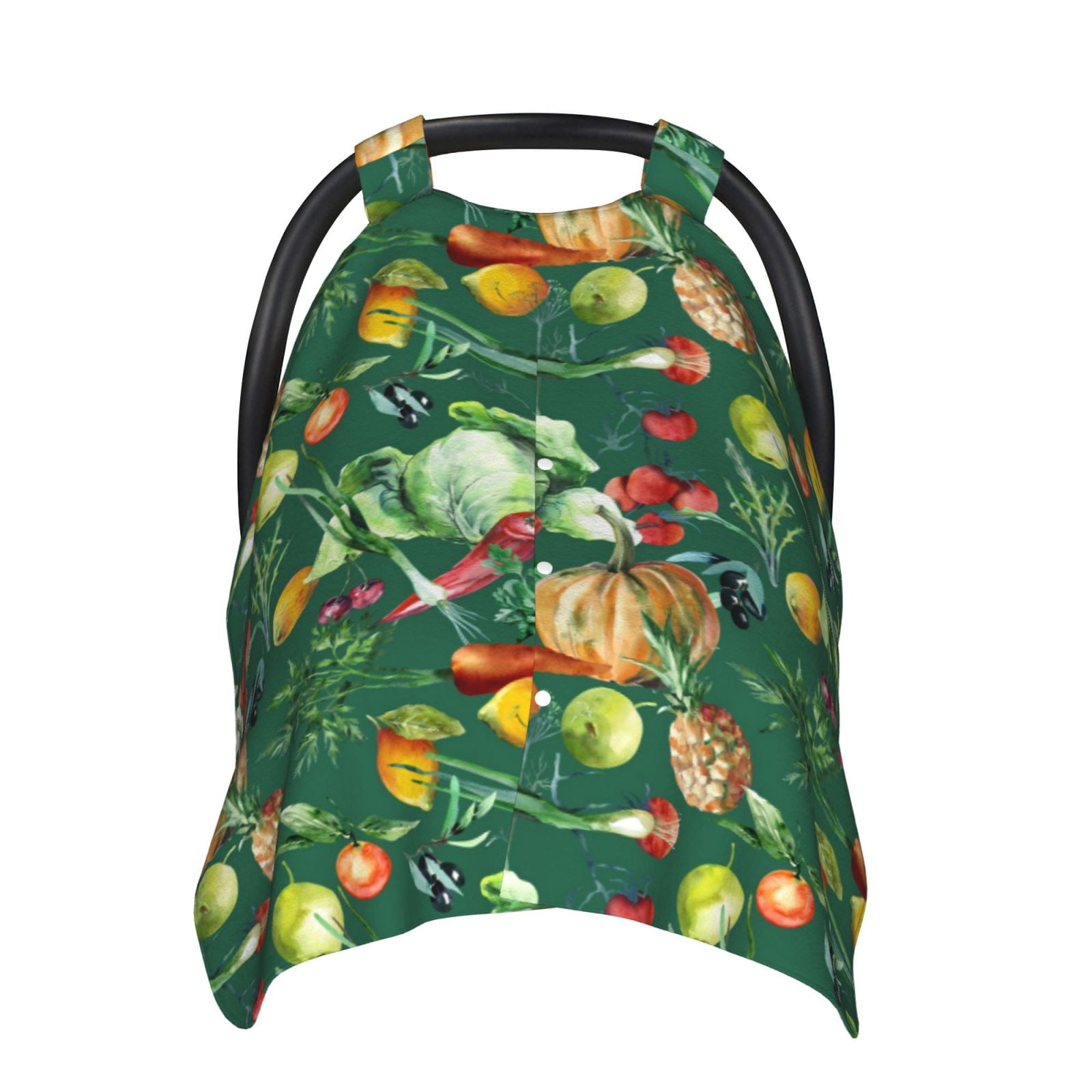 Naloa Vegan Baby Car Seat Cover, Breathable Baby Carrier Cover, Multiuse Baby Carrier Cover & Nursing Breastfeeding Cover