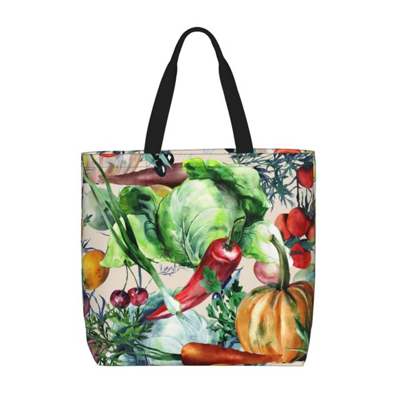 Naloa Vegan1 Tote Bag for Women, Foldable Tote Bag With Zipper, Large Shoulder Bag, Top Handle Handbag for Travel, Work, Shopping