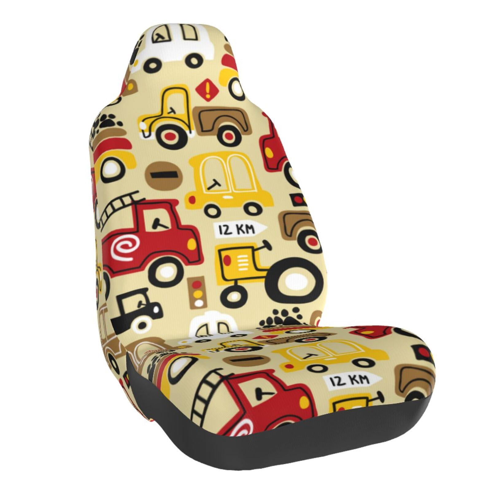 Naloa Vehicles Car Seat Covers Universal Front Seat Coves for Car Accessories ,Padded Car Covers for Automotive, SUV, Truck, and Van