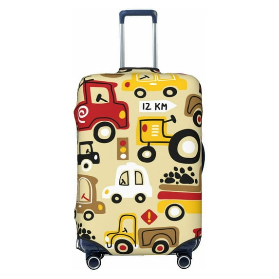 Naloa Vehicles Elastic Suitcase Protector, Travel Suitcase Protector Cover Fits 18-32in Suitcase - Small