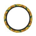 thumbnail image 1 of Naloa Vibrant Sunflower Painting Elastic Steering Wheel Cover, Auto Steering Wheel Cover – 15 Inch, Fit Suvs,Vans Cars,Trucks, 1 of 6