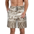 thumbnail image 1 of Naloa Vineyard Landscape 1 Men's Beach Shorts, Surfing shorts, Swim trunks, Quick Dry Swim Trunks for Surfing Beach Fun - 3X-Large, 1 of 9