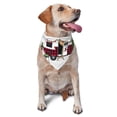 thumbnail image 1 of Naloa Vintage Buffalo Plaid Christmas Camper Dog Bandanas 1PC Washable Triangle Dog Scarfs Premium Durable Fabric, for Small Medium Large Dogs and Cats, 1 of 6
