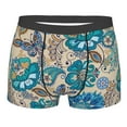thumbnail image 1 of Naloa Vintage Floral Butterflies Print Mens Underwear - Boxers for Men, Classic Briefs for Men, 1 of 1