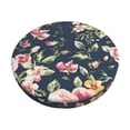 thumbnail image 1 of Naloa Vintage Floral Round Bar Stool Cushion Cover 12-14 inch, Fits Kitchen, Office, Restaurant Chairs - 12 inch, 1 of 7