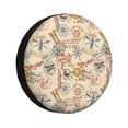 thumbnail image 1 of Naloa Vintage Nautical PVC Leather Spare Tire Wheel Cover for Car Truck SUV Camper Trailer Universal Fit many size17 inch, 1 of 6