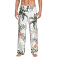 thumbnail image 1 of Naloa Vintage Palm Trees Pajama Pants Men, PJ Bottoms, Sleep & Lounge Pants-X-Large, 1 of 6