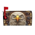 thumbnail image 1 of Naloa Vintage Pattern Bald Eagle Mailbox Covers Magnetic Post Box Cover Post Letter Box Cover Garden Decor-21x18 in, 1 of 8