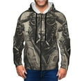 thumbnail image 1 of Naloa Vintage Ram Pilot Men’s Hoodies, Zip up Hoodie, Sweatshirts,Hoodies for Men Sizes S-3XL-Medium, 1 of 5
