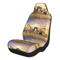 thumbnail image 1 of Naloa Vintage Wildlife Protection Car Seat Covers 2PCs Front Car Seat Covers Universal fit for Most Cars SUVs and Trucks - 2 PCS, 1 of 5
