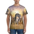 thumbnail image 1 of Naloa Vintage Wildlife Protection Men's T-Shirt Sport T-shirt Men's Basic Tee Casual Men's Shirt, Round Neck, Short Sleeves - XX-Large, 1 of 5
