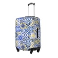 thumbnail image 1 of Naloa Watercolor Artwork Elastic Suitcase Protector, Travel Suitcase Protector Cover Fits 18-32in Suitcase(No luggage included)-Large, 1 of 7