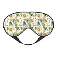 thumbnail image 1 of Naloa Watercolor Bright Sunflowers Print Sleep Mask for Sleeper, Light Blocking Sleeping Eye Mask for Women Men, Eye Shade with Adjustable Strap for Travel, Nap,Meditation, 1 of 7