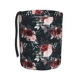 thumbnail image 1 of Naloa Watercolor Floral Car Trash Can Garbage Car Accessories Trash Can Car Waste Bin for for Driver and Passenger Any Vehicle, 1 of 7