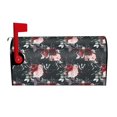 thumbnail image 1 of Naloa Watercolor Floral Mailbox Covers Magnetic Post Box Cover Post Letter Box Cover Garden Decor-21x18 in, 1 of 8