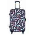thumbnail image 1 of Naloa Watercolor Marine Animals Elastic Suitcase Protector, Travel Suitcase Protector Cover Fits 18-32in Suitcase - Medium, 1 of 9