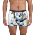 thumbnail image 1 of Naloa Watercolor Snake Mens Underwear - Boxers for Men, Mens Boxer Briefs, Classic Briefs for Men-X-Large, 1 of 5