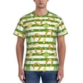 thumbnail image 1 of Naloa Watercolor St Patrick Day Men's T-Shirt Sport T-shirt Men's Basic Tee Casual Men's Shirt, Round Neck, Short Sleeves - Large, 1 of 5