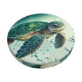 thumbnail image 1 of Naloa Watercolor Turtle1 Round Bar Stool Cushion Cover 12-14 inch, Fits Kitchen, Office, Restaurant Chairs - 13 inch, 1 of 7