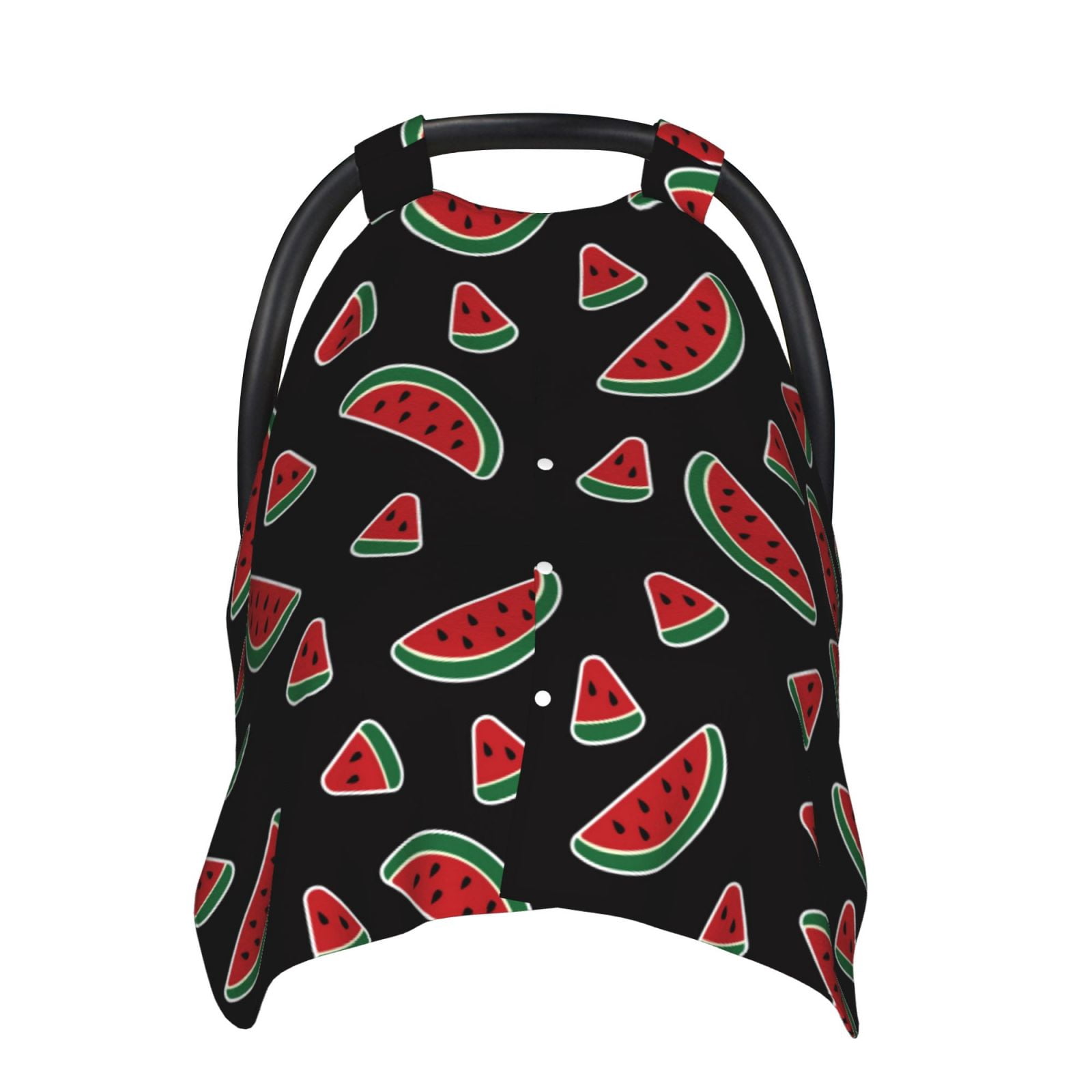 Naloa Watermelon Baby Car Seat Cover, Breathable Baby Carrier Cover, Multiuse Baby Carrier Cover & Nursing Breastfeeding Cover