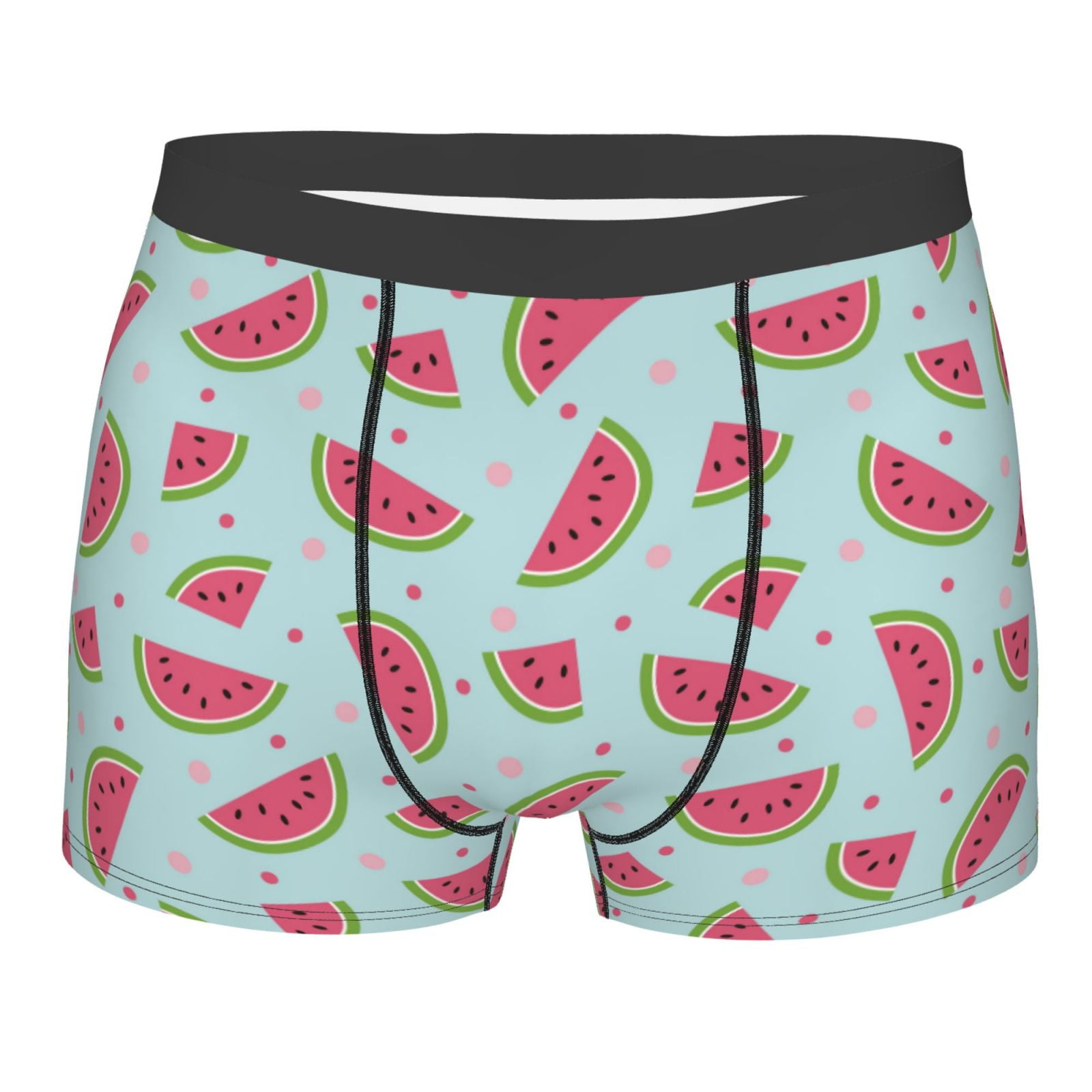Naloa Watermelon Print Mens Underwear - Boxers for Men, Classic Briefs ...