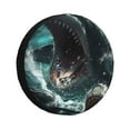 thumbnail image 1 of Naloa Wave Ocean Animal Shark PVC Leather Spare Tire Wheel Cover for Car Truck SUV Camper Trailer Universal Fit many size16 inch, 1 of 6