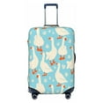 thumbnail image 1 of Naloa White Geese and Flower Elastic Suitcase Protector, Travel Suitcase Protector Cover Fits 18-32in Suitcase - Medium, 1 of 9
