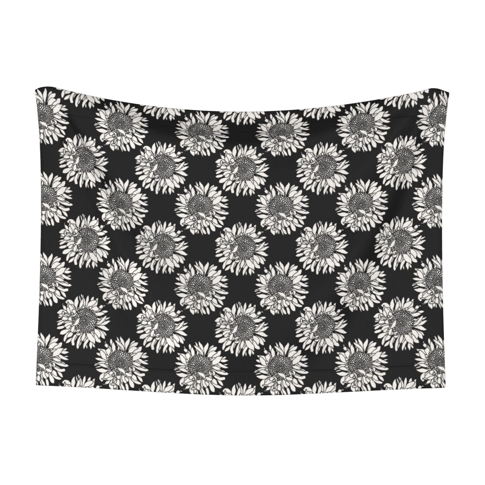 Naloa White Sunflowers Dog Blanket, 3 Sizes Cat Blanket for Indoor Cats Large Medium Small Dog Gifts-Medium