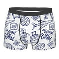 thumbnail image 1 of Naloa World Travel2 Print Mens Underwear - Boxers for Men, Classic Briefs for Men, 1 of 9