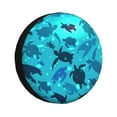 thumbnail image 1 of Naloa World Turtle Day PVC Leather Spare Tire Wheel Cover for Car Truck SUV Camper Trailer Universal Fit many size15 inch, 1 of 6