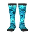 thumbnail image 1 of Naloa World Turtle Day Thigh High Socks Extra Long Stretchy Sock Women Over Knee High Opaque Stocking Daily Wear, 1 of 6