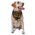 thumbnail image 1 of Naloa Yellow Excavator Dog Bandanas 1PC Washable Triangle Dog Scarfs Premium Durable Fabric, for Small Medium Large Dogs and Cats, 1 of 6