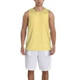 thumbnail image 1 of Naloa Yellow Gingham Basketball Jersey Reversible Men's Mesh Athletic Sports Shirts Training Practice S-4XL4X-Large, 1 of 6