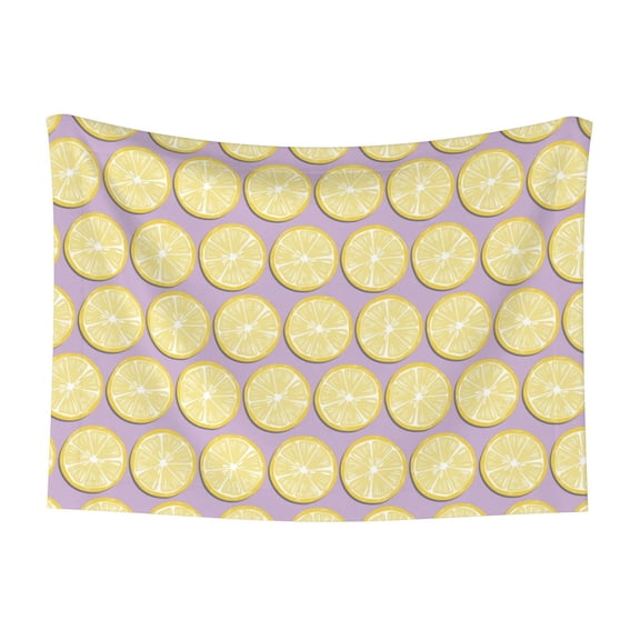 Naloa Yellow Lemon Slices Dog Blanket, 3 Sizes Cat Blanket for Indoor Cats Large Medium Small Dog Gifts-Small