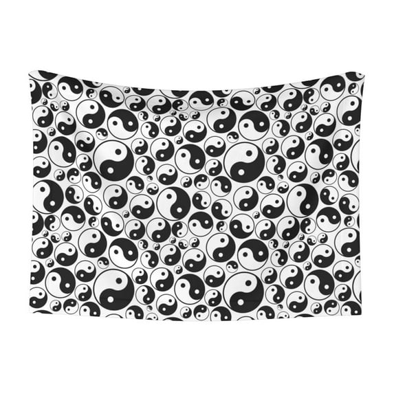 Naloa Yin And Yang Dog Blanket, 3 Sizes Cat Blanket for Indoor Cats Large Medium Small Dog Gifts-Medium