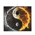 thumbnail image 1 of Naloa Yin Yang Dish Drying Mat for Kitchen Counter, Heat Resistant Drainer Mats, Absorbent Draining Mat,Dish Rack Pad,16"x18", 1 of 8